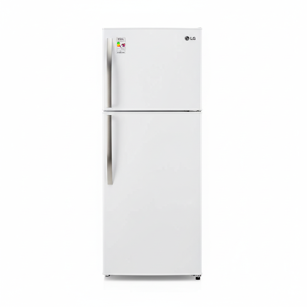 LG GLT2516WXDS 251L 1 Star Double Door Refrigerator