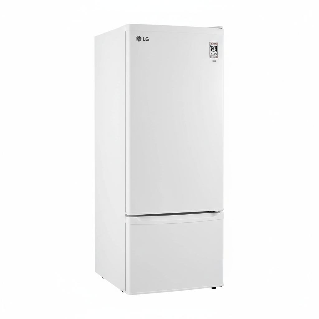 LG GLD1936ZASL 185L 3 Star Single Door Refrigerator with Base Drawer