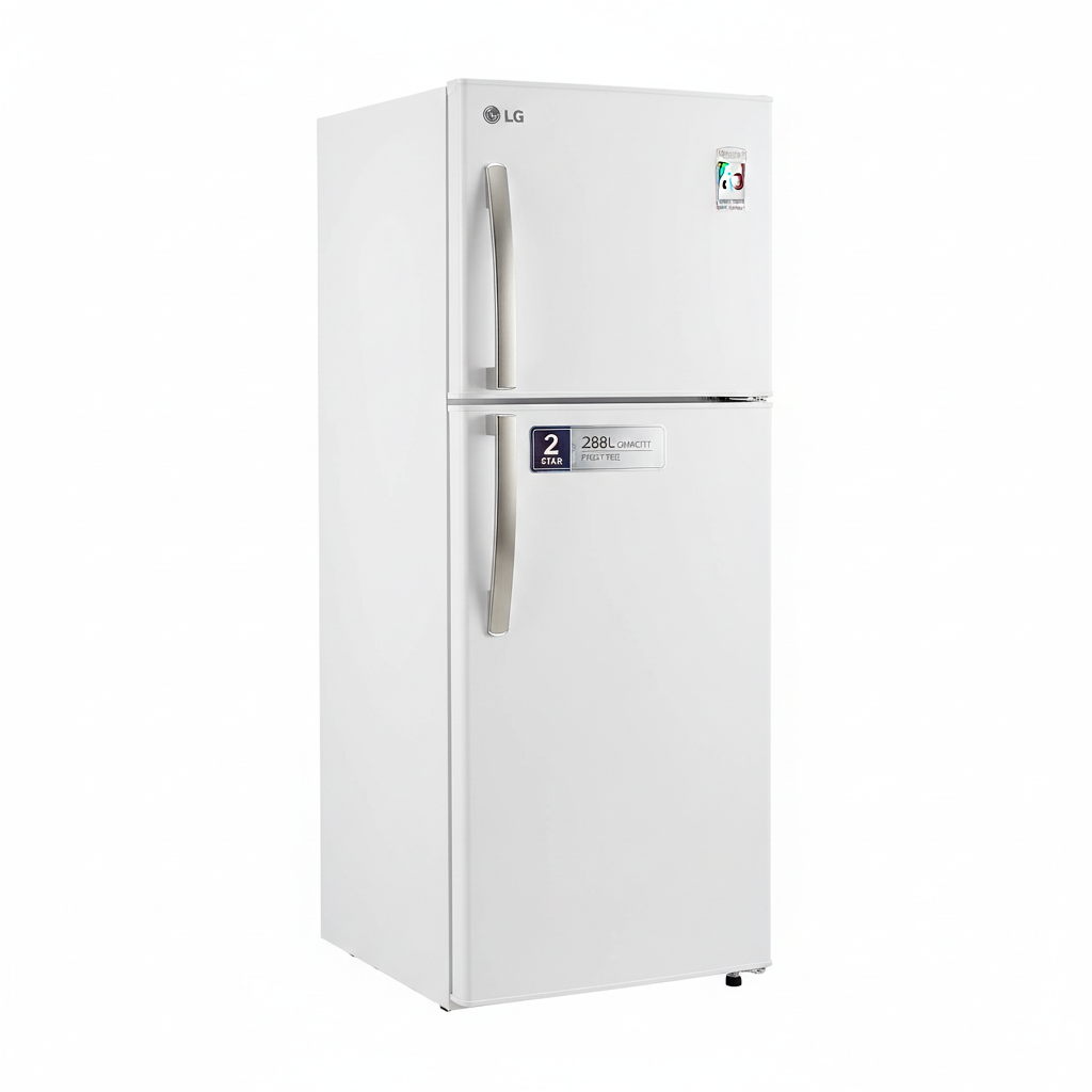 LG GLT2926PDPZ 288L 2 Star Double Door Refrigerator